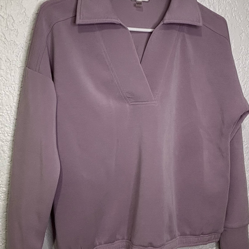 Cable & Gauge Mauve Pullover - Picture 6 of 8